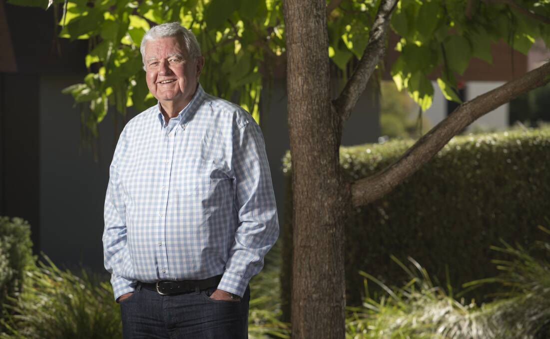 Secretary for science policy at the Australian Academy of Science Professor Ian Chubb said the panel's recommendations should be implemented as soon as possible. Picture by Lannon Harley