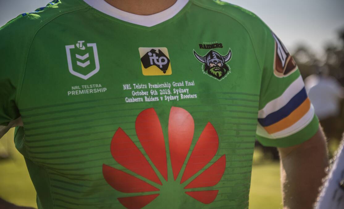 Huawei have vowed to continue their sponsorship of the Raiders.