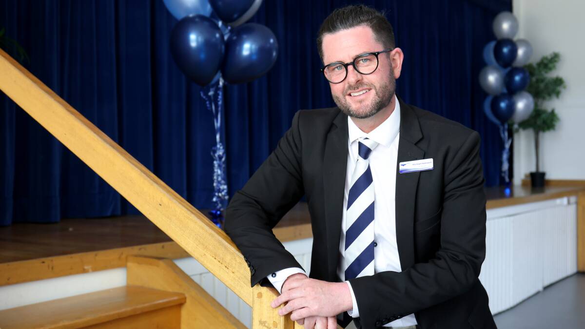 Evatt Primary School's Michael Hatswell was named ACT principal of the year. Picture by James Croucher