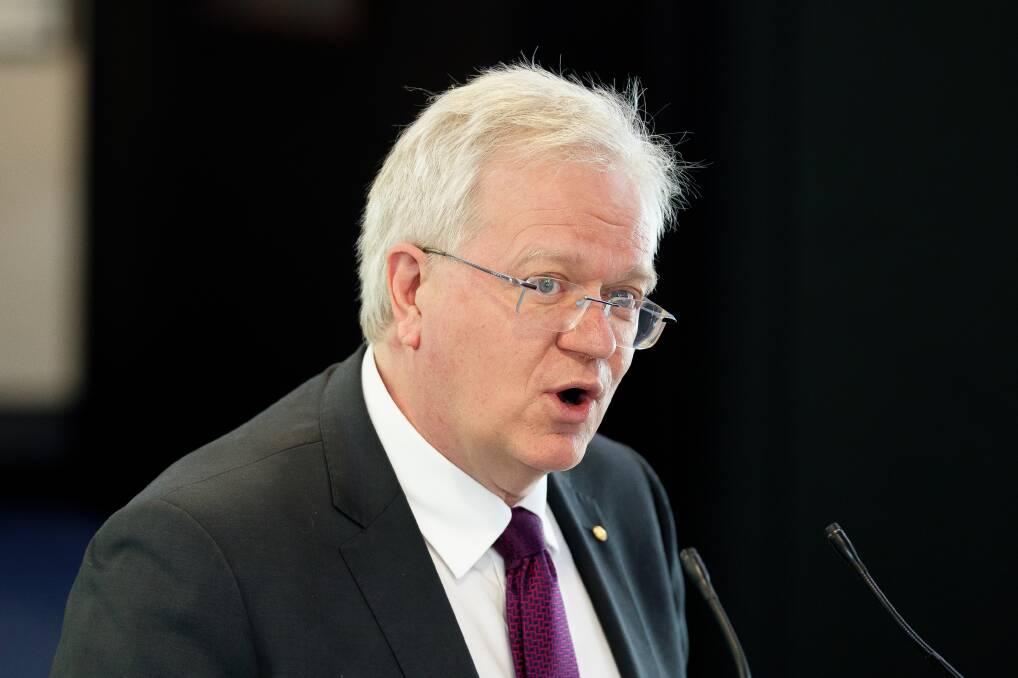 ANU vice-chancellor Brian Schmidt said the university would aim to build a billion-dollar company by 2025. Picture: Sitthixay Ditthavong