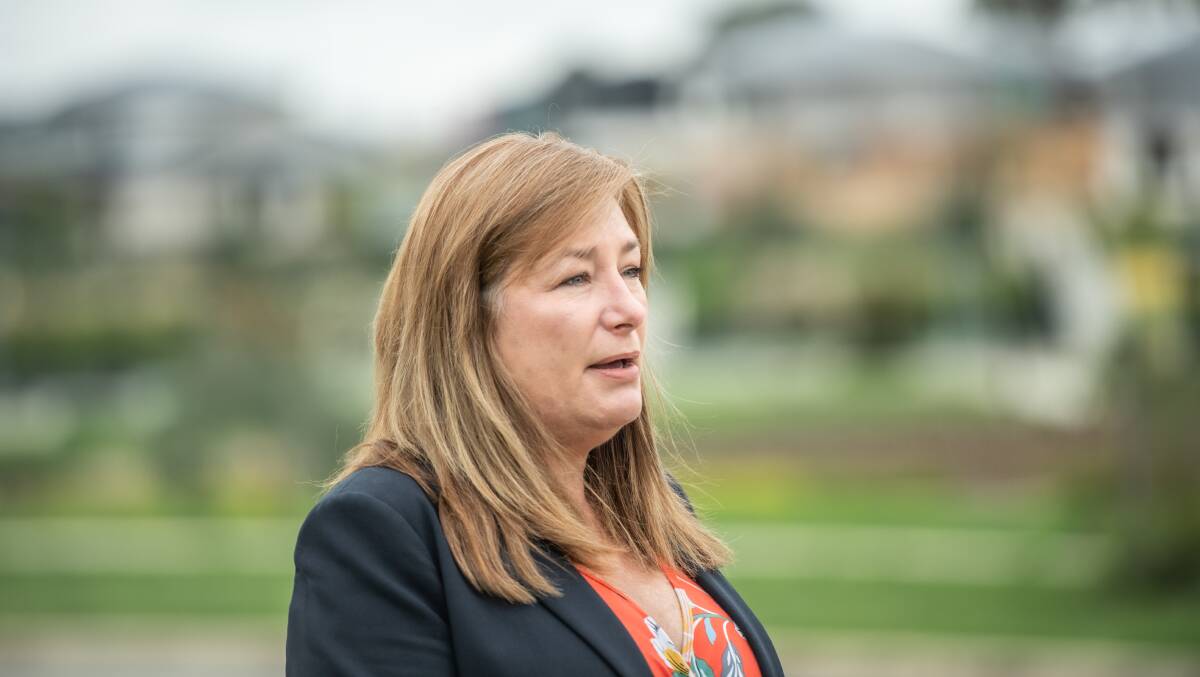ACT Education Minister Yvette Berry said violent incidents were rare in ACT schools. Picture: Karleen Minney