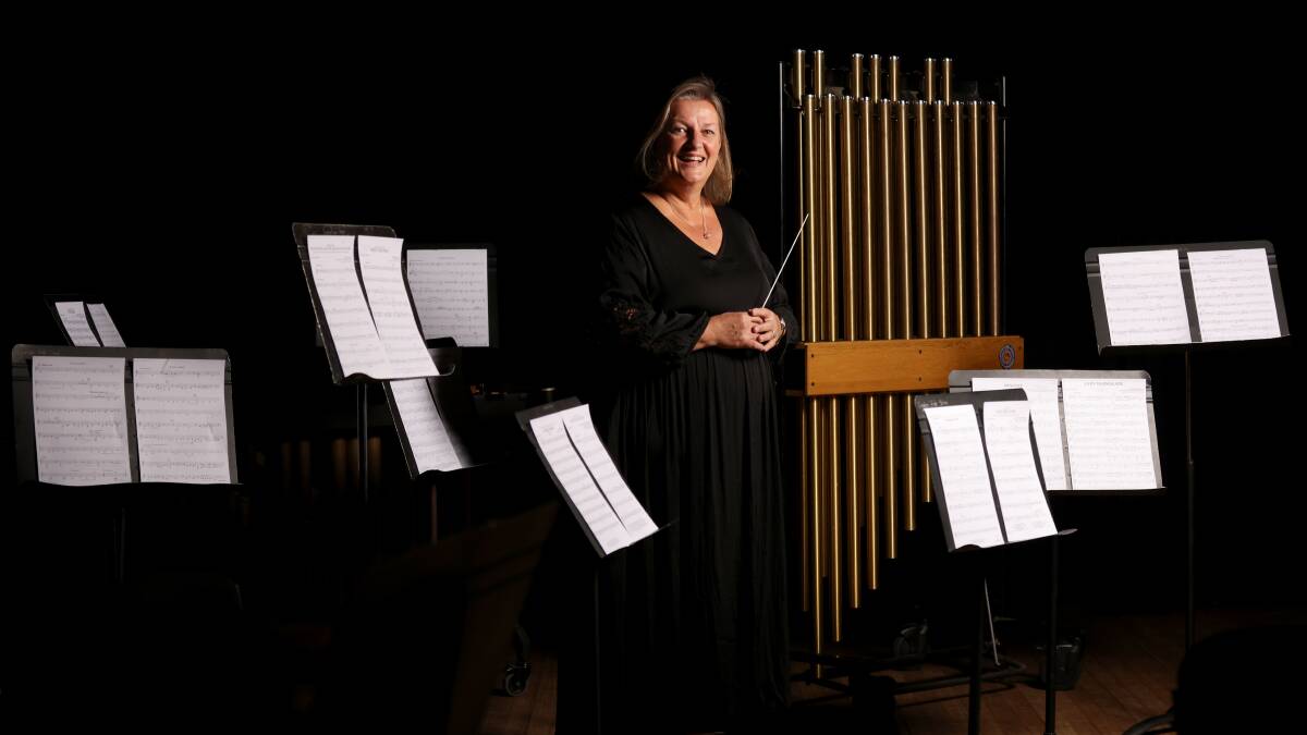 Debbie Masling built up the band program at Lyneham High School over 23 years. Picture by James Croucher