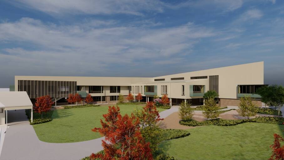 An artist's impression of the extension of Margaret Hendry School in Taylor. Picture: Supplied