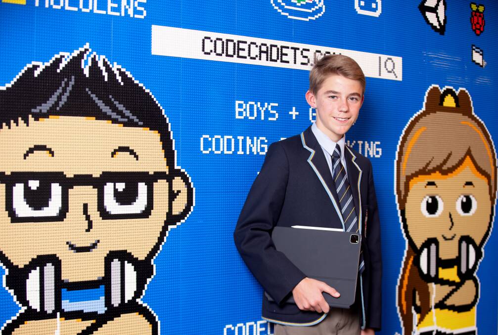 Canberra Grammar School student William Laverty was one of eight Australians to win the Swift Student Challenge. Picture: Sitthixay Ditthavong