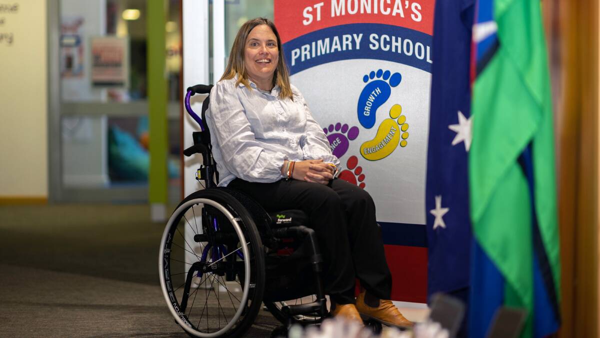 Laura Frogley is a highly accomplished teacher at St Monica's Primary School. Picture by Gary Ramage