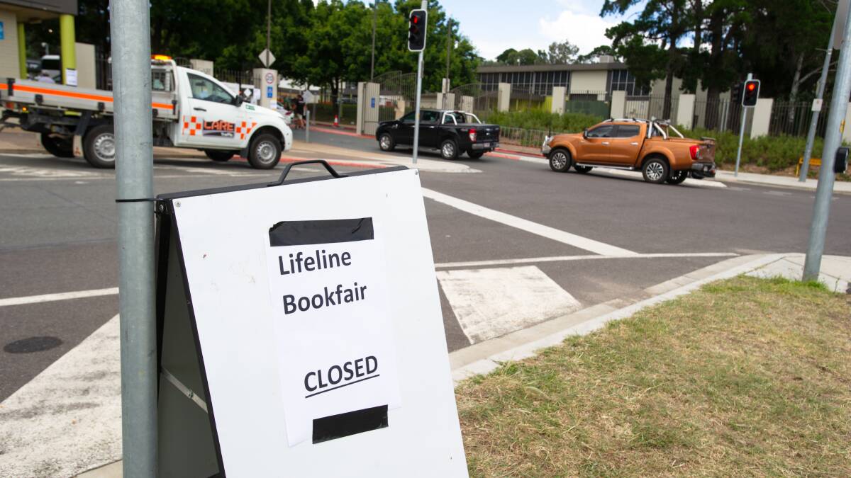 Lifeline Canberra hope to stage another bookfair in coming months. Picture: Elesa Kurtz