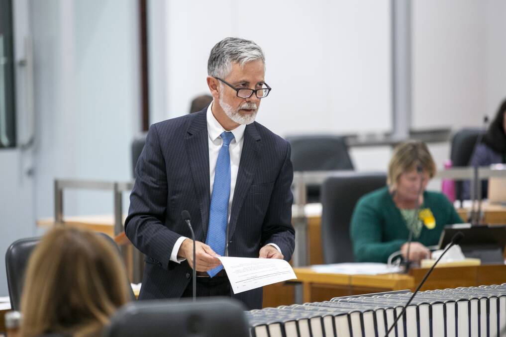 Opposition education spokesman Jeremy Hanson said the Auditor-General's report validated his push for an independent review of the government education system. Picture: Keegan Carroll