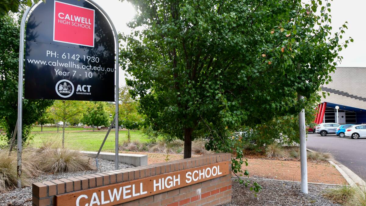Parents say there are ongoing safety concerns at Calwell High School despite extra resourcing. Picture by Elesa Kurtz