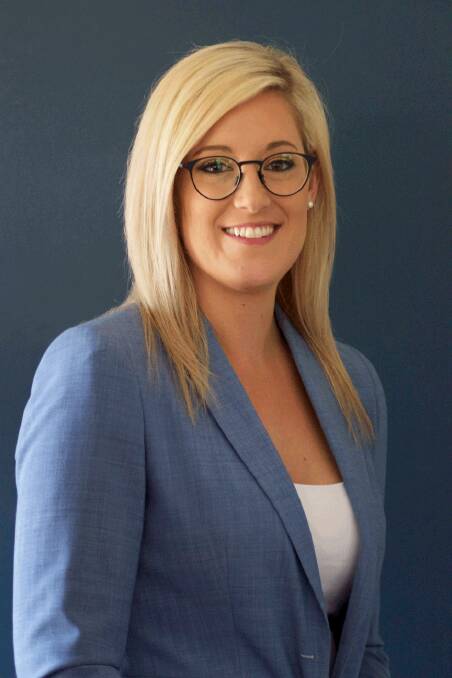 Australian Family Lawyers legal expert Courtney Mullen. Picture supplied.