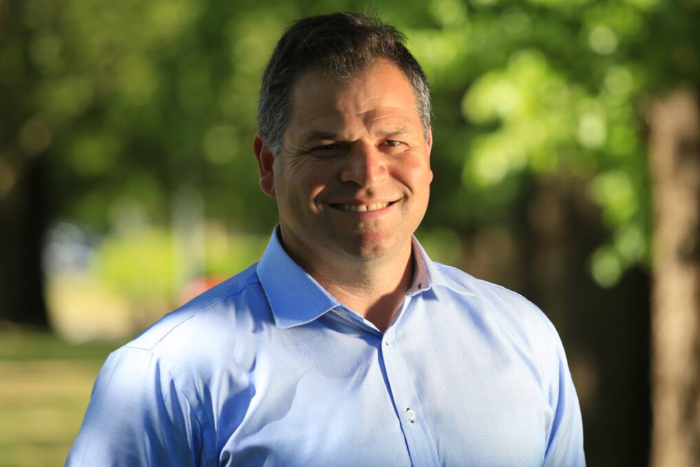 JUST BEHIND: Shooters, Fishers and Farmers Party candidate Phil Donato. Photo: PHIL BLATCH