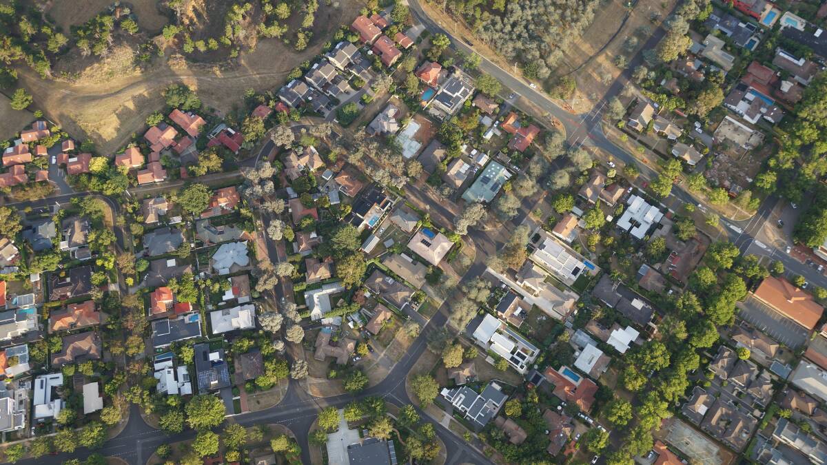 New dual occupancy rules will most affect outer suburban areas. Picture Canberra Times