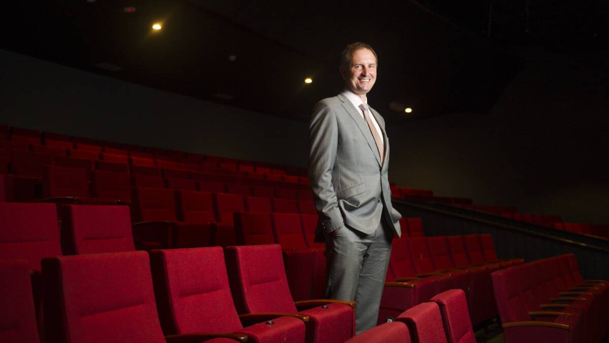 Canberra Theatre Centre director Alex Budd. Picture by Dion Georgopoulos
