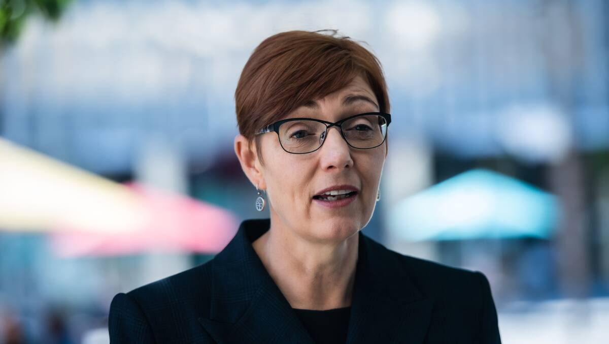 Health Minister Rachel Stephen-Smith, who has committed to reducing endoscopy wait times in the ACT. Picture: Karleen Minney