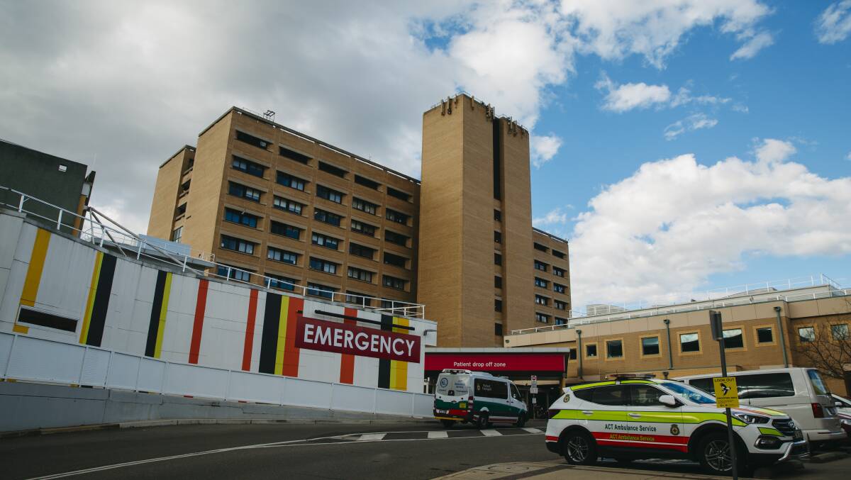 The Canberra Hospital expansion project is on track, the government said. Picture by Dion Georgopoulos