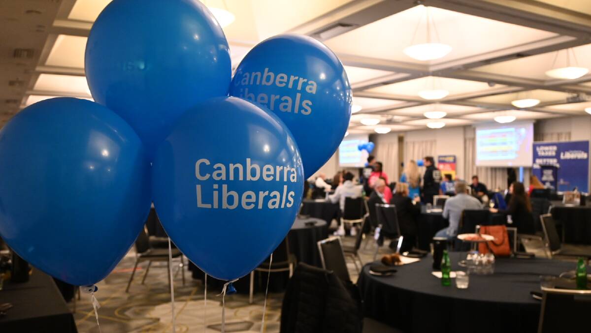 The Canberra Liberals will have an interim president while the result of a "chaotic" annual party meeting is reviewed. Picture by Elesa Kurtz