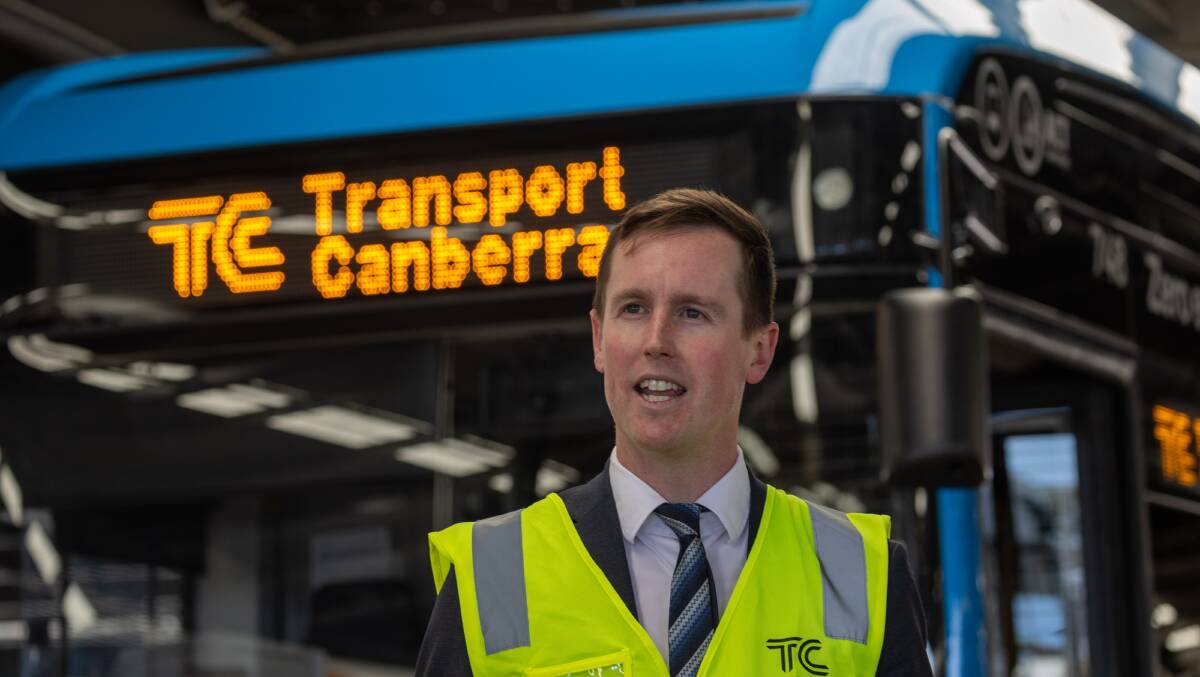 Transport Minister Chris Steel, who has announced a new enterprise agreement with the government's bus drivers. Picture by Gary Ramage
