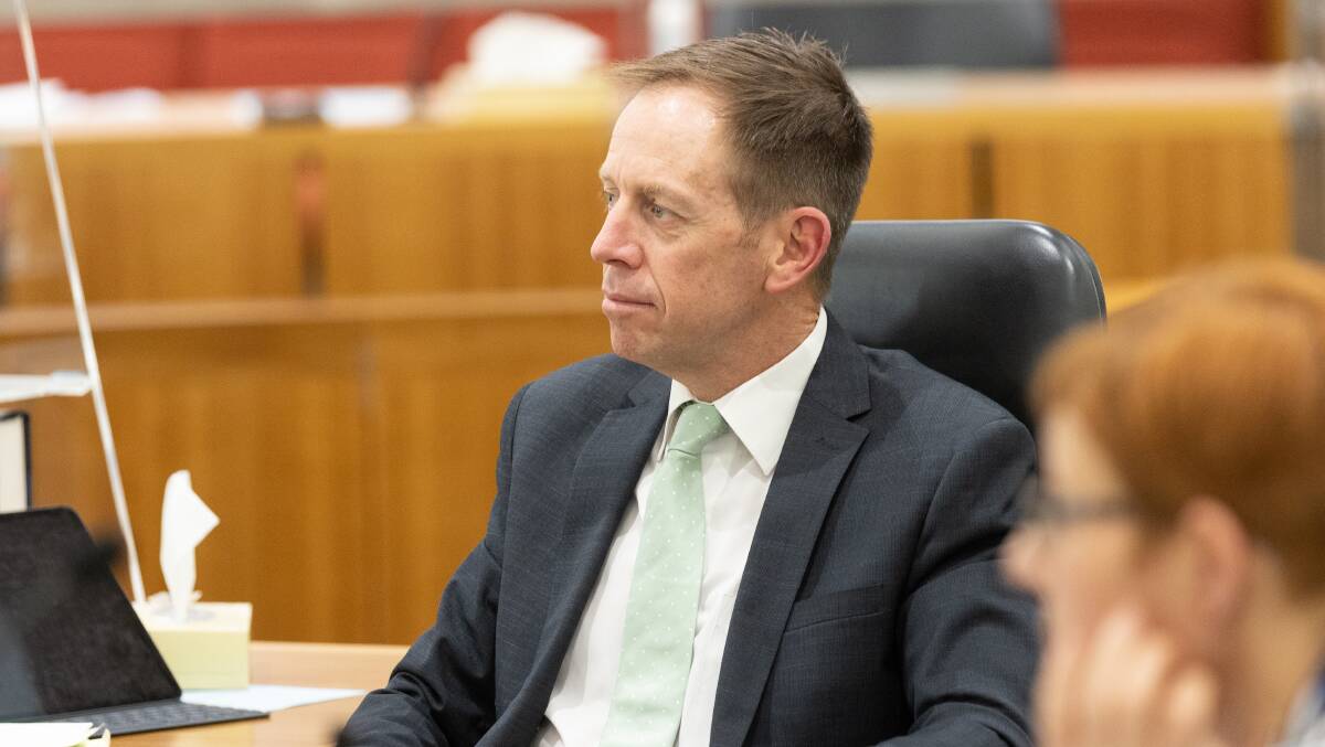 Attorney-General and leader of the Greens Shane Rattenbury. Picture: Sitthixay Ditthavong