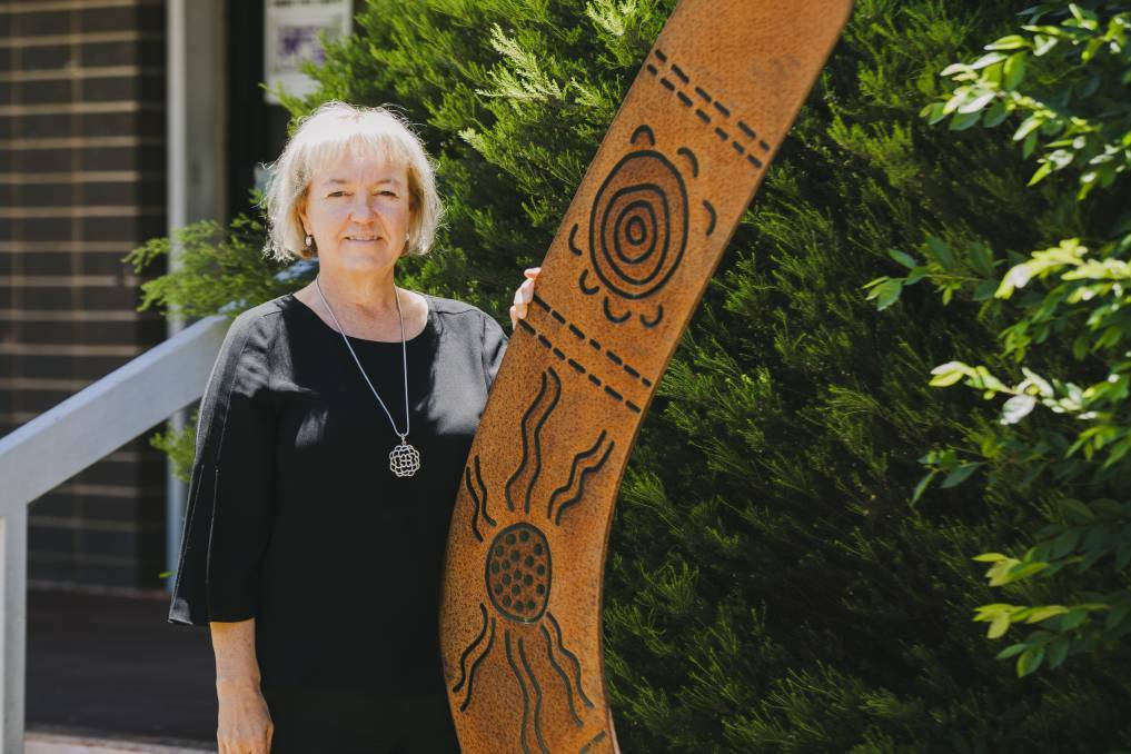 Caroline Hughes wants to see the ACT Heritage Council protect more places of significance to Ngunnawal people. Picture: Jamila Toderas