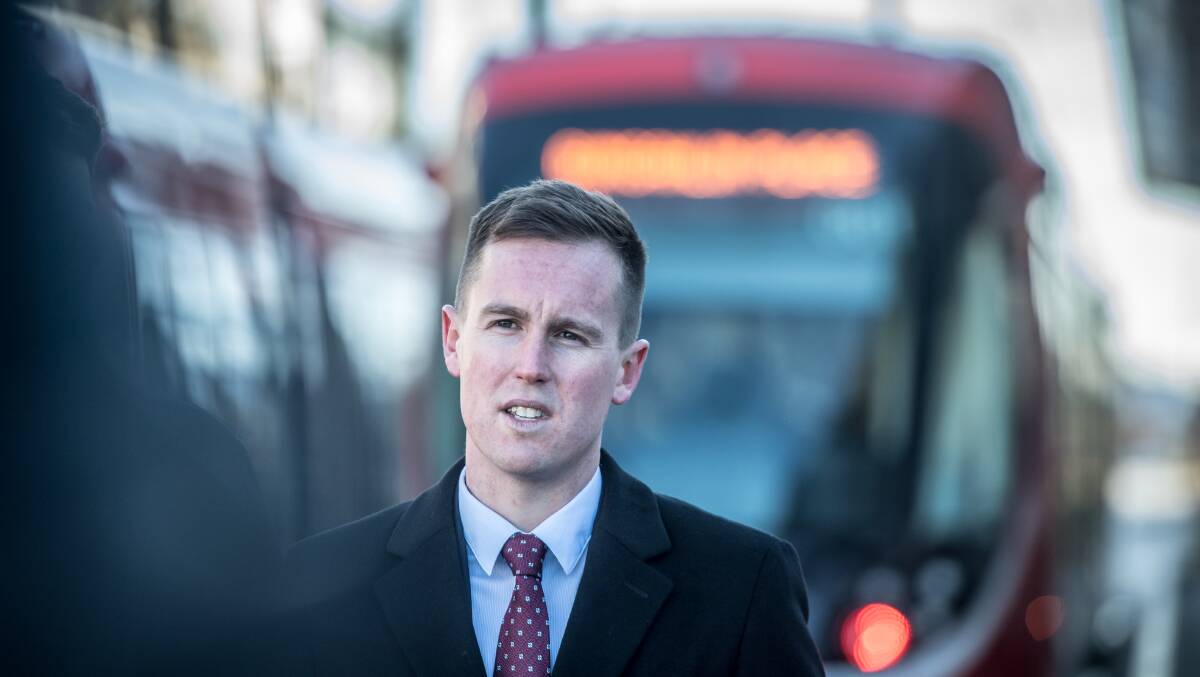 Transport Minister Chris Steel, who says public transport passenger numbers will need to rise above pre-pandemic levels as health restrictions ease. Picture: Karleen Minney