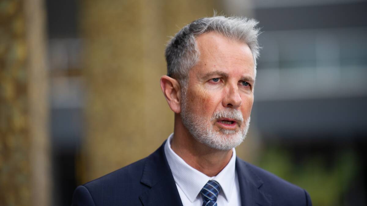 Jeremy Hanson, who has been dumped as deputy opposition leader by the Canberra Liberals. Picture by Elesa Kurtz