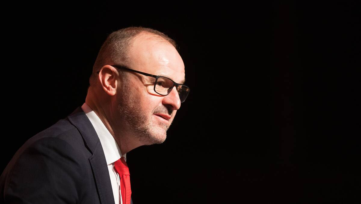ACT Chief Minister Andrew Barr, whose Labor caucus has backed a push to ban gambling advertisements on television. Picture by Sitthixay Ditthavong