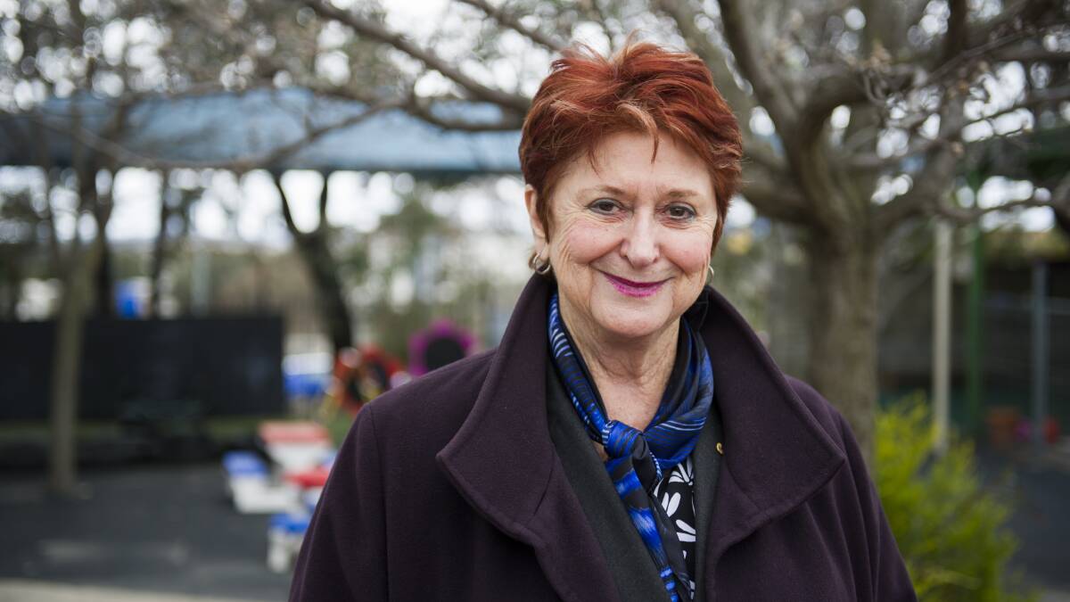 Susan Ryan, pictured in 2015, will be commemorated with a new statue in Canberra. Picture: Rohan Thomson