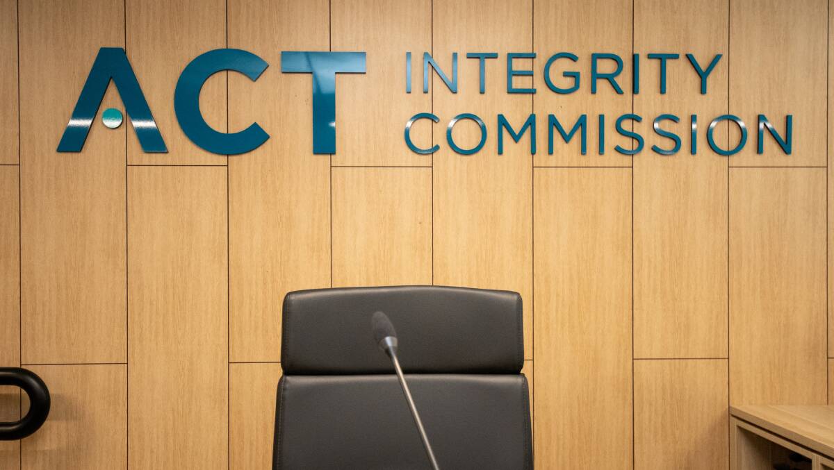 The ACT Integrity Commission has struggled to find staff with a five-year exclusion period on former public servants. Picture by Sitthixay Ditthavong