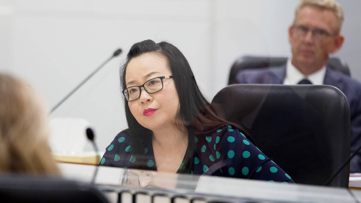 Canberra Liberals leader Elizabeth Lee in the Legislative Assembly in November 2022. Picture by Sitthixay Ditthavong