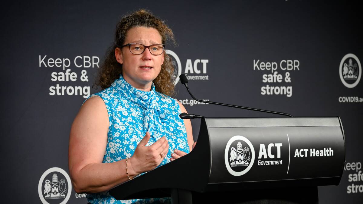 Chief Health Officer Dr Kerryn Coleman, who says people need to feel safe coming forward for testing and contact tracing. Picture: Elesa Kurtz