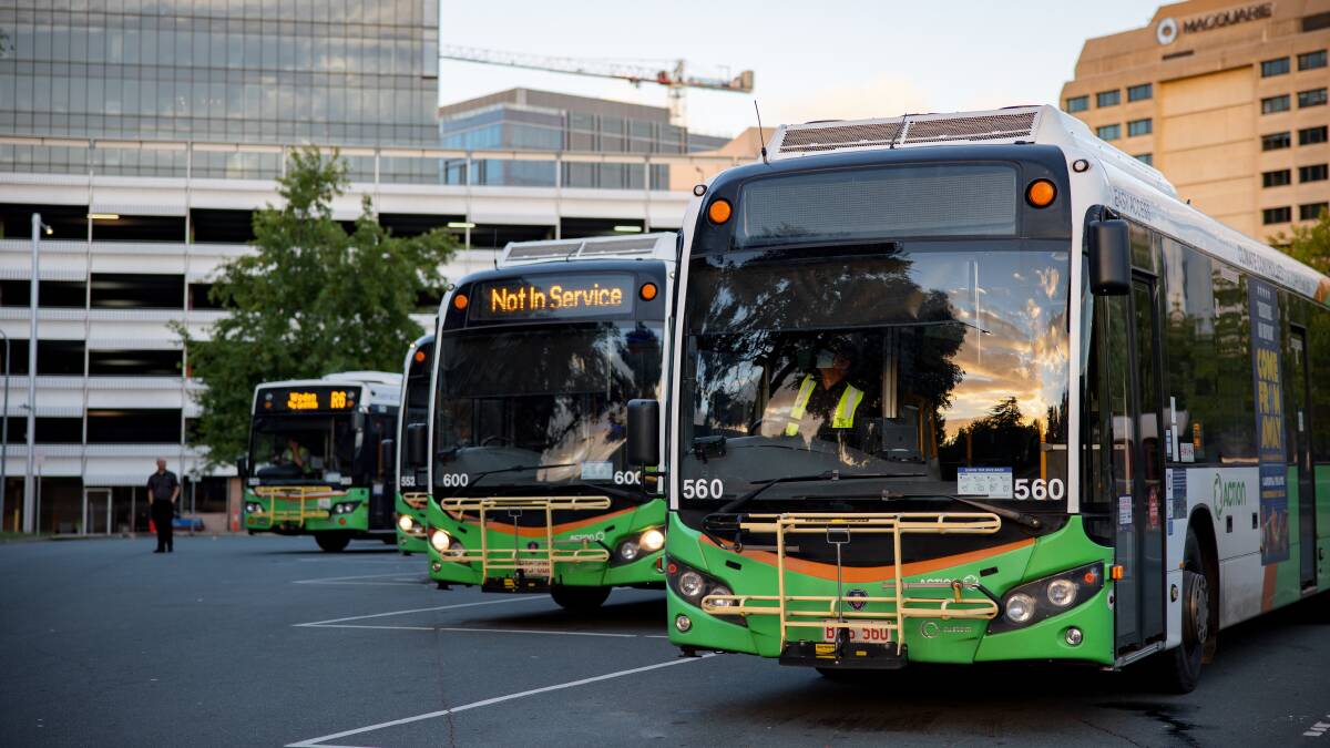 There were will be fewer Canberra bus services operated under a new timetable due to begin next year. Picture by Sitthixay Ditthavong