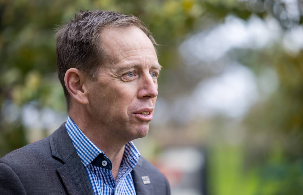 Attorney-General Shane Rattenbury said the ACT's temporary terrorism powers had significant human rights safeguards, unlike the Commonwealth laws. Picture: Sitthixay Ditthavong