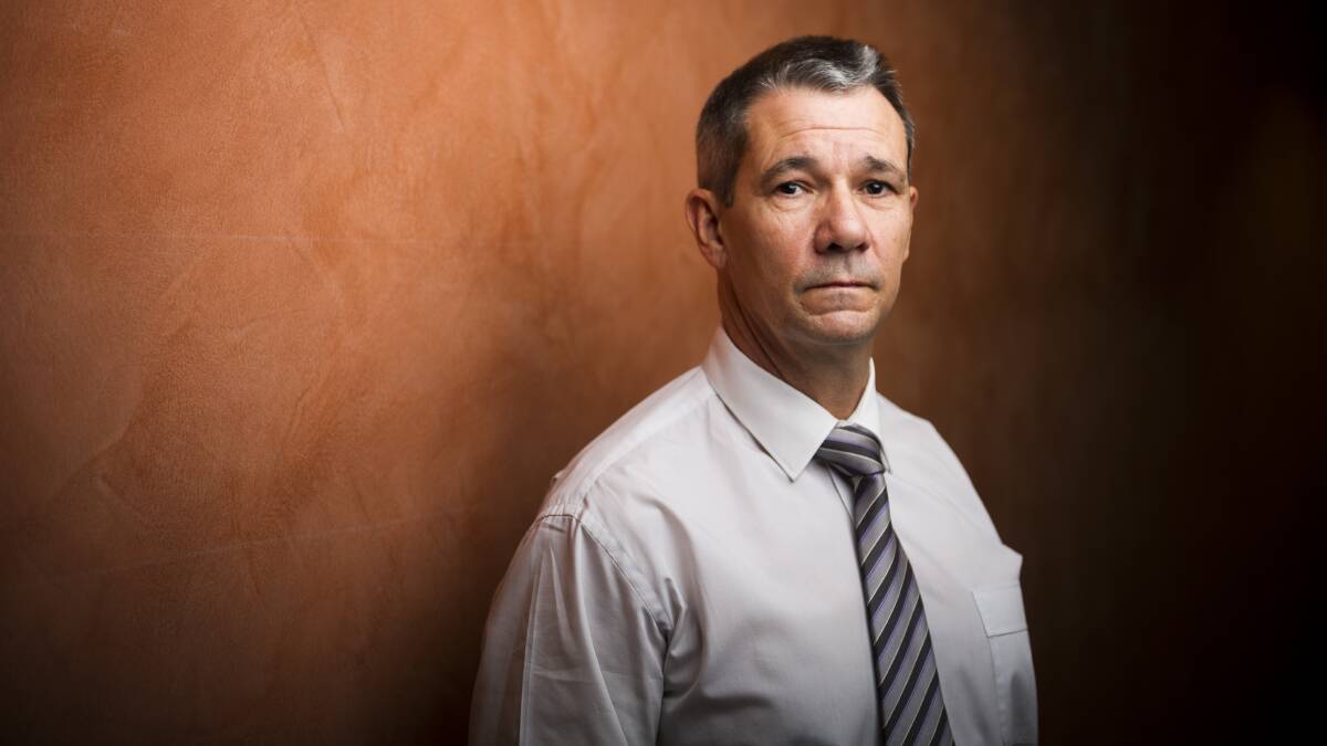 The ACT director of public prosecutions, Shane Drumgold SC, who says it is a concern sex offence matters handled by the DPP have declined. Picture: Dion Georgopoulos