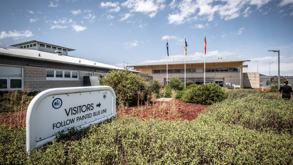 The Alexander Maconochie Centre, the only adult prison in the ACT. Picture by Karleen Minney