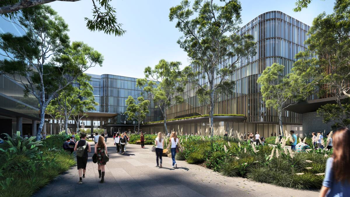 An artist's impression of the new CIT Woden campus. Picture: Supplied