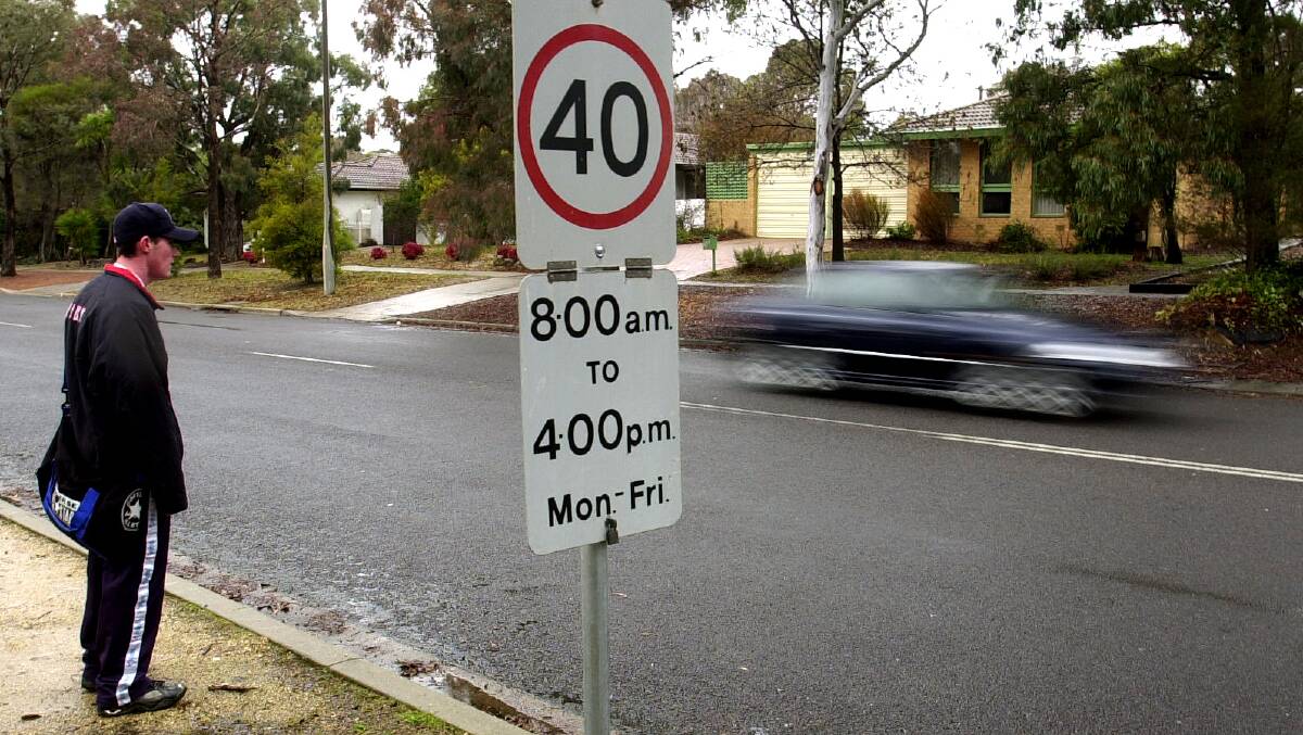 Reducing more streets to 40km/h would need to be backed by evidence, the NRMA has said. Picture: Gary Schafer