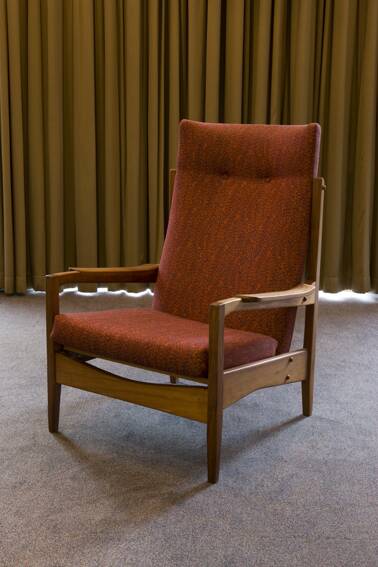 An armchair designed by Wrigley. Picture: Supplied