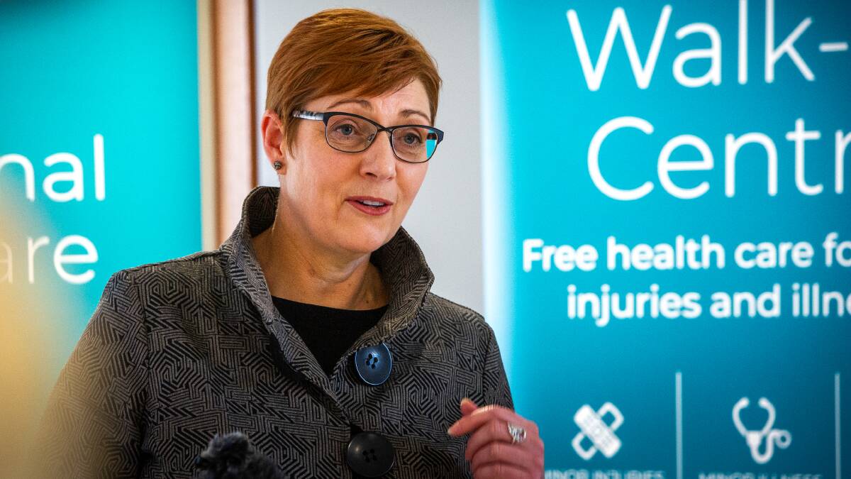 ACT Health Minister Rachel Stephen-Smith, who released an eight-year health services plan on Monday. Picture: Elesa Kurtz