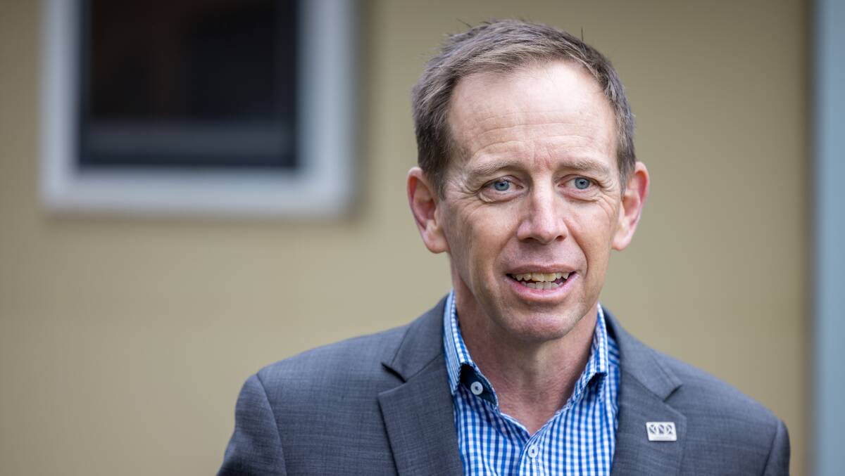 Energy and Emissions Reduction Minister Shane Rattenbury. Picture: Sitthixay Ditthavong