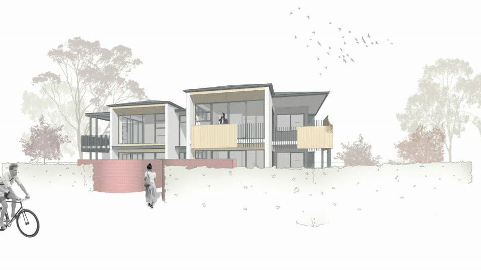 An artist's impression of the proposed Griffith manor house, which has divided community opinion. Picture: Supplied