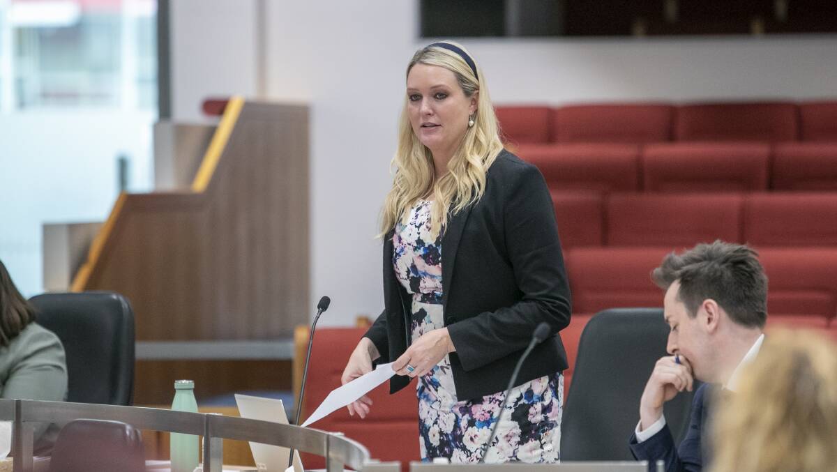 Dr Marisa Paterson, who will move a motion in the Legislative Assembly this week calling for tougher regulation on e-cigarette products. Picture: Keegan Carroll