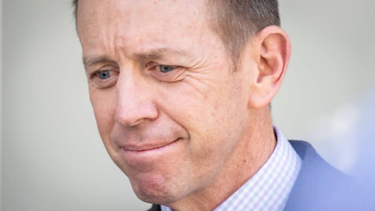 Greens Leader Shane Rattenbury on Friday. Picture by Karleen Minney