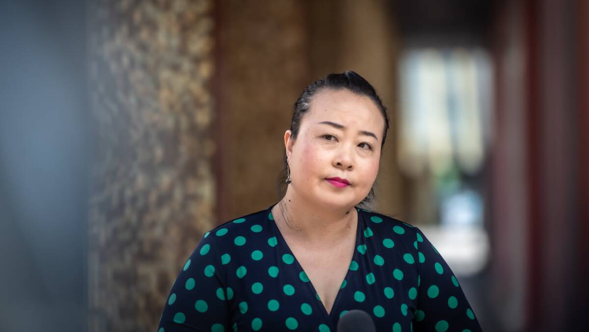 Opposition Leader Elizabeth Lee, who has accused the ACT government of failing in its responsibility to be transparent. Picture: Karleen Minney