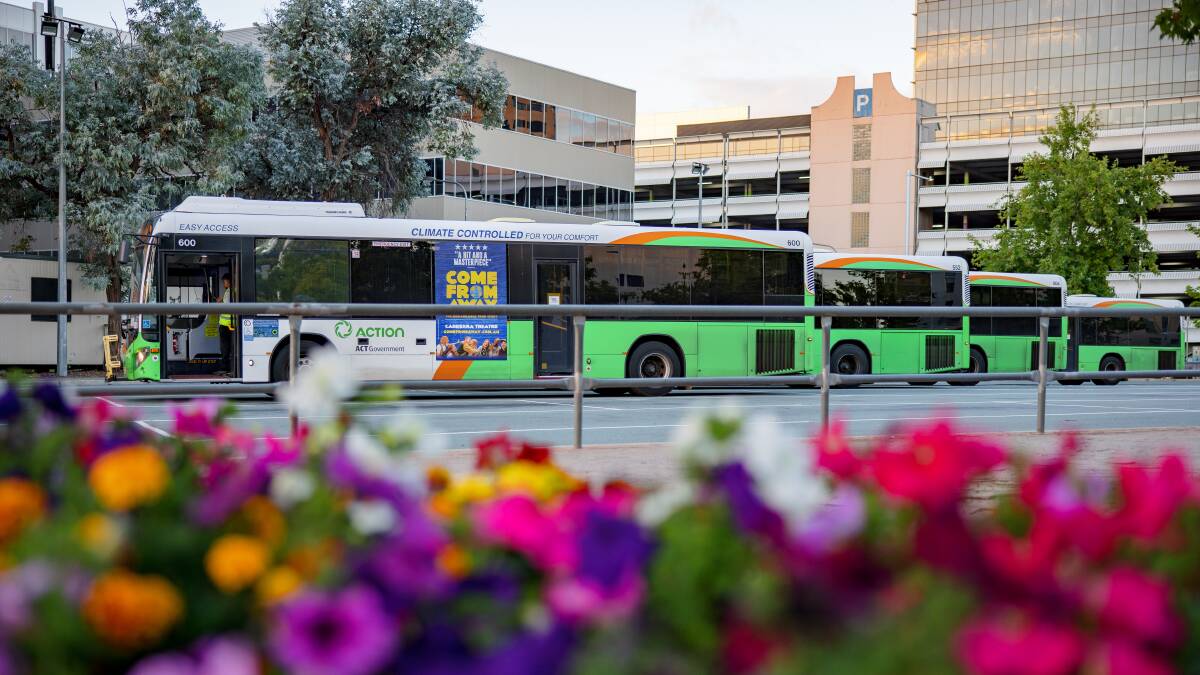 A new timetable for Canberra's buses begins on January 30. Picture by Sitthixay Ditthavong