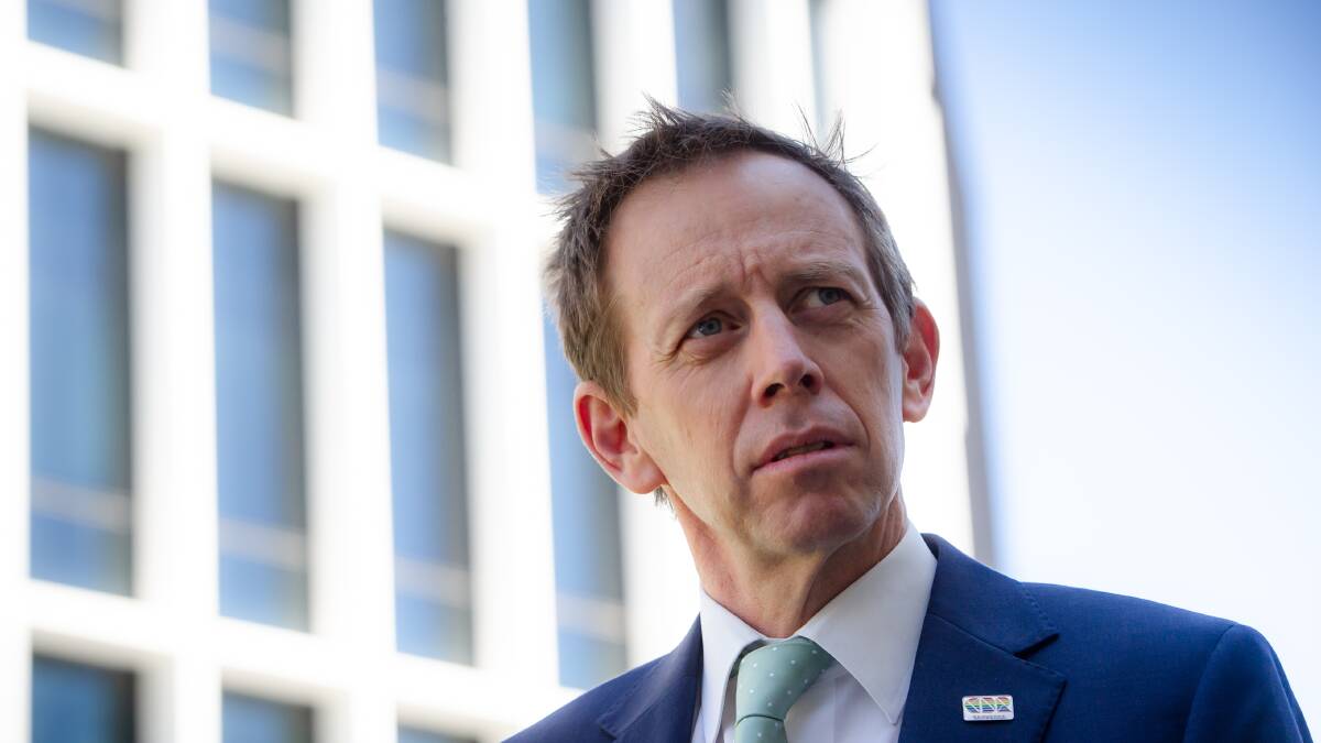 Gaming Minister Shane Rattenbury, whose government is pushing ahead with a reduced bet limit on ACT poker machines and a new load-up limit. Picture: Elesa Kurtz