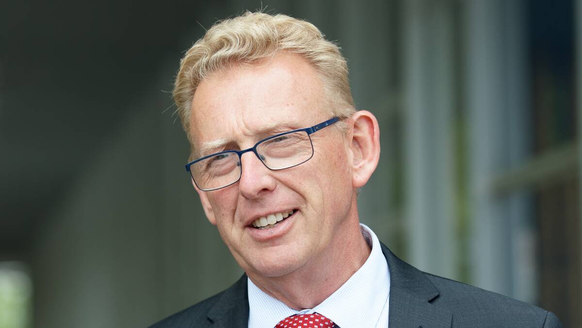 The opposition spokesman on transport, Mark Parton, who is calling for six weeks of free public transport in Canberra. Picture: Sitthixay Ditthavong