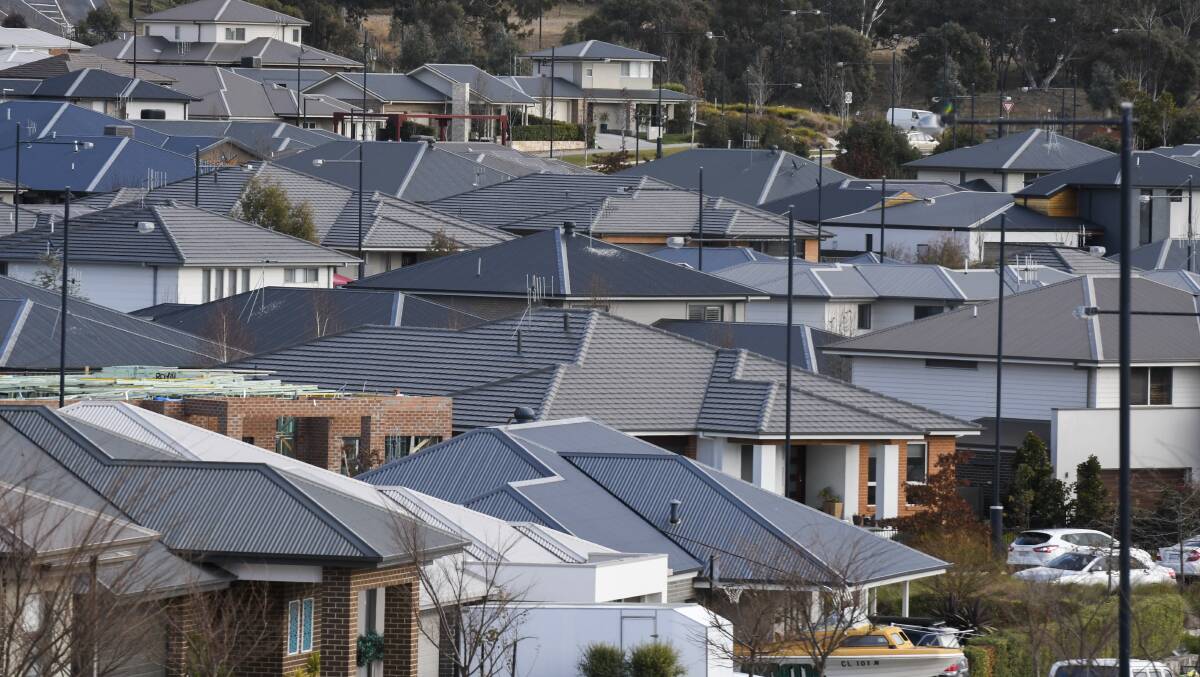 The ACT Labor party has adopted an urgent policy position to allow more housing in the territory. Picture by Dion Georgopoulos