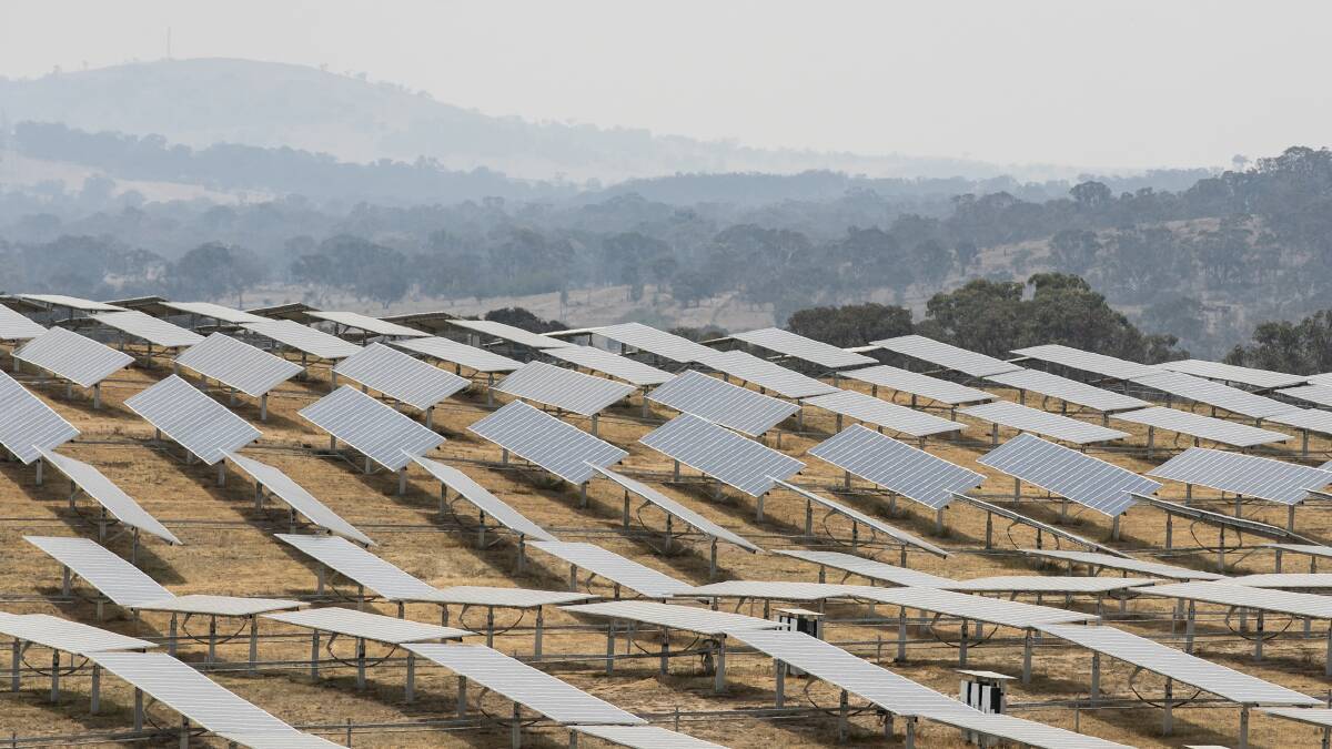The ACT is on track for a renewables sector jobs boom, an industry peak body says. Picture: Sitthixay Ditthavong