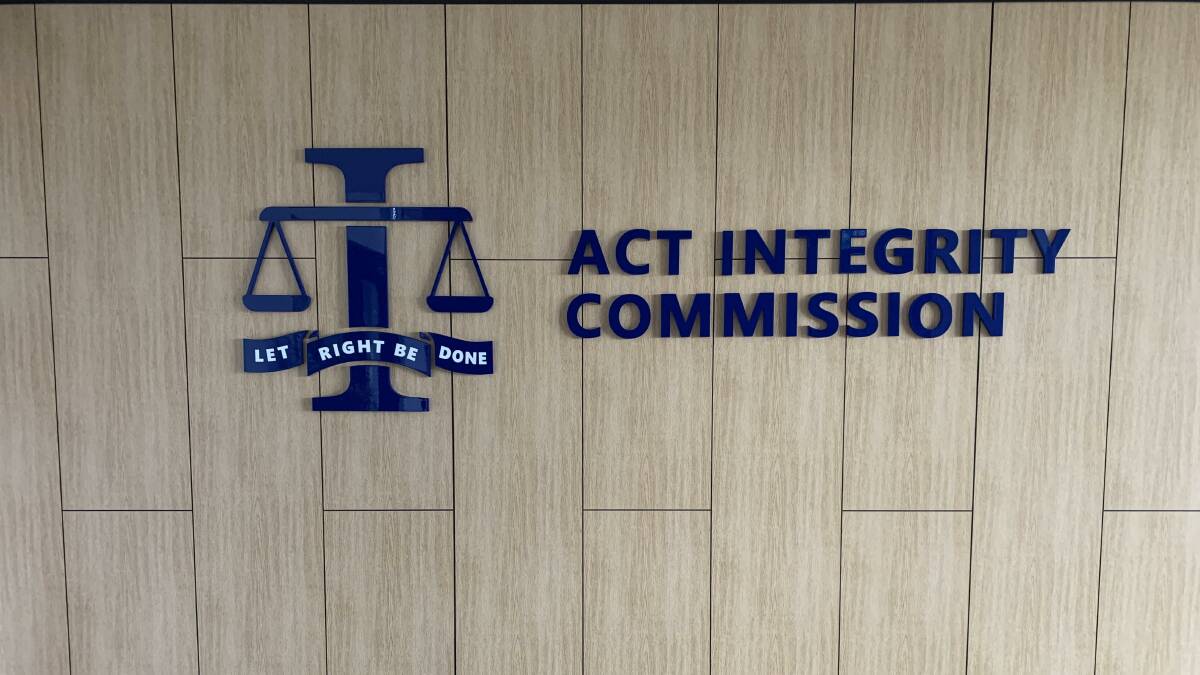 The ACT Integrity Commission. Picture by Peter Brewer