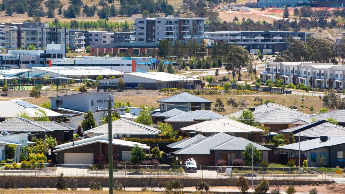 The ACT Greens are touting a policy which they say would amount to the biggest public housing investment since self government. Picture by Elesa Kurtz