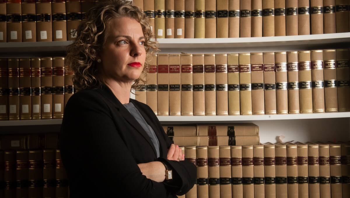 Legal Aid's Amy Begley is seeing a high prevalence of technology-facilitated abuse in her work. Picture: Karleen Minney